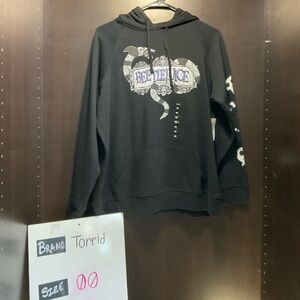 Torrid Black Graphic Hoodie
